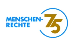 Logo 75 Jahre Allgemeine Erklärung der Menschenrechte © United Nations